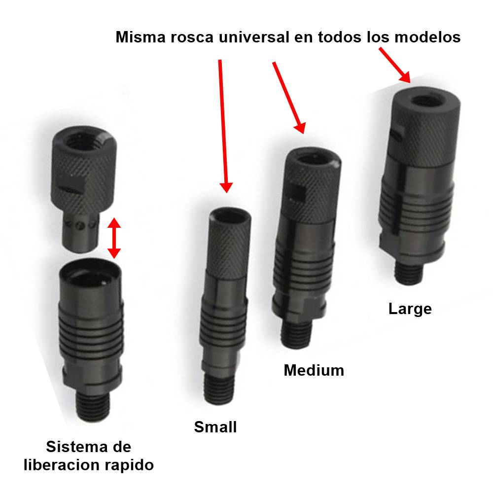 PROLOGIC Quick Release Connector medium 3 unid - Imagen 4