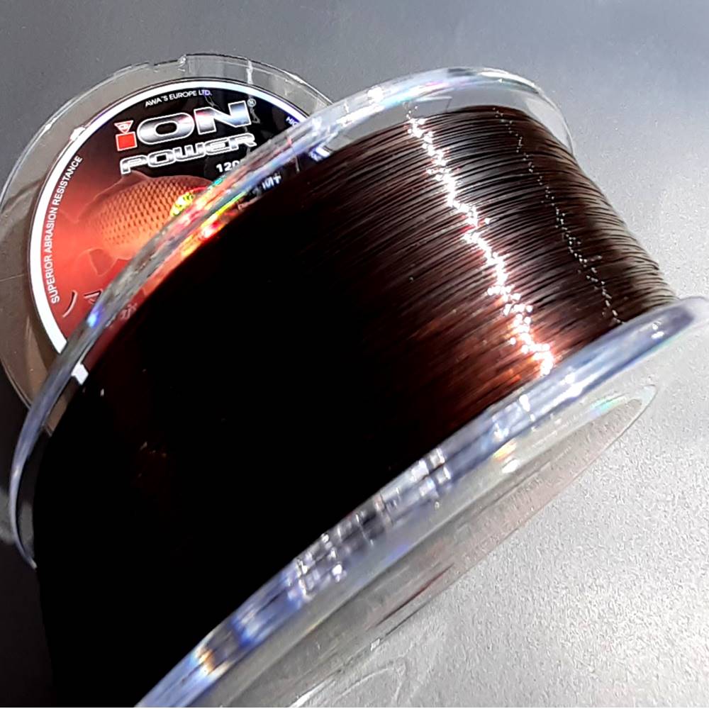 AWA-SHIMA ION POWER BROWNY CARP 0,35mm 21,10kg 1200m - Imagen 3
