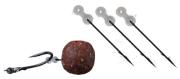 EXTRACARP Hair Hibrido BAIT SPIKE 11 mm 10 unid.