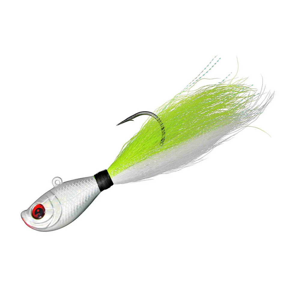 Señuelo Plumero (Bucktail Jig) - Varios Colores y Tamaños
