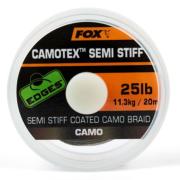 FOX CAMOTEX SEMI STIFF COATED CAMO BRAID 25 LB 20 m (Trenzado suave con recubrimiento semi-rigido) - Imagen 2