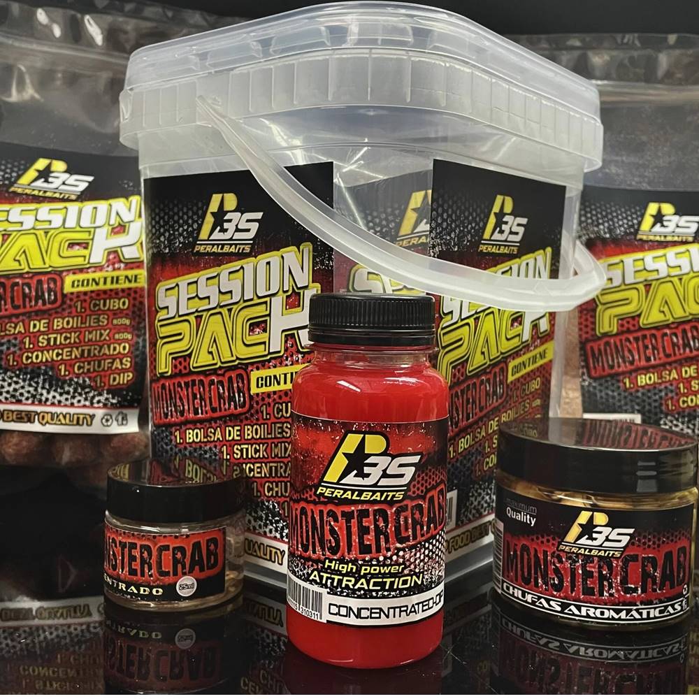 PERALBAITS MONSTER CRAB SESSION PACK - Imagen 2