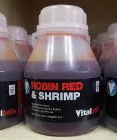 NOVEDAD! VITALBAITS DIP GLUG ROBIN RED & SHRIMP (GAMBA) 250 ml